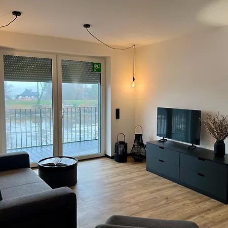 Apartmenthaus An Der Schwebefaehre 8 Апартаменты Osten